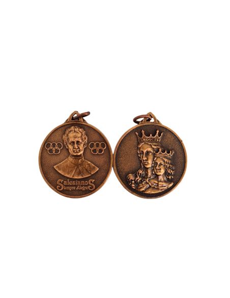 Medalla Bronce Don Bosco Doble Cara Don Bosco M.Auxiliadora Olimpiadas