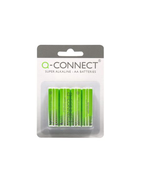 Pila Q-Connect Alcalina Aa Blister Con 4 Unidades