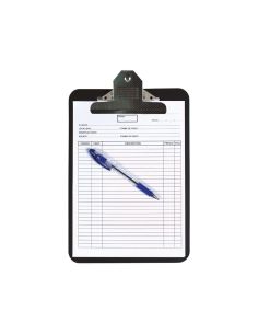 Portanotas Q-Connect Polipropileno Negro Din A4 4 Mm 2