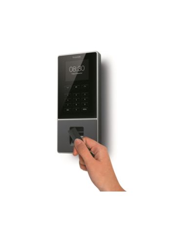 Controlador De Presencia Safescan Timemoto Tm-626 Con Codigo Pin Tarjeta Rfid O Huella Hasta 200 Usuarios