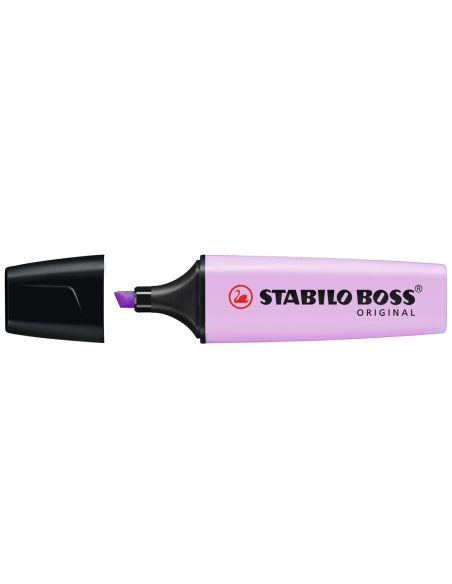 Rotulador Brisa Violeta Stabilo Boss Pastel Fluorescente 70