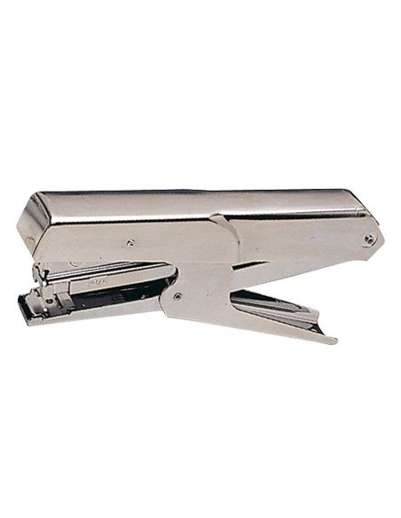 Grapadora Petrus De Tenaza 224 Cromada Capacidad 25 H Usa Grapas 22/6