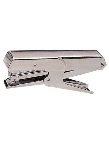 Grapadora Petrus De Tenaza 224 Cromada Capacidad 25 H Usa Grapas 22/6