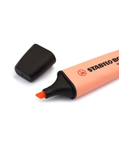 Rotulador Melocoton Sedoso Stabilo Boss Pastel Fluorescente 70