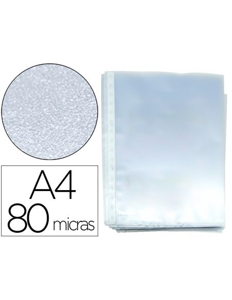 Funda Multitaladro Esselte Din A4 Polipropileno 80 Mc 16 Taladros Piel De Naranja Caja De 100 Unidades