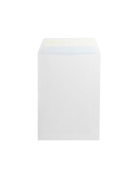 Sobre Liderpapel Bolsa A-6 Offset Blanco 100 Gr 184X261 Mm Con Tira De Silicona Caja De 250 Unidades
