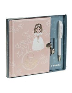 Diario Comunión + Bolígrafo Niña (21364)
