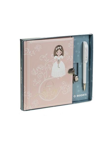 Diario Comunión + Bolígrafo Niña (21364)