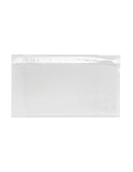 Sobre Autoadhesivo Q-Connect Portadocumentos 225X122 Mm Ventana Transparente Paquete De 100 Unidades