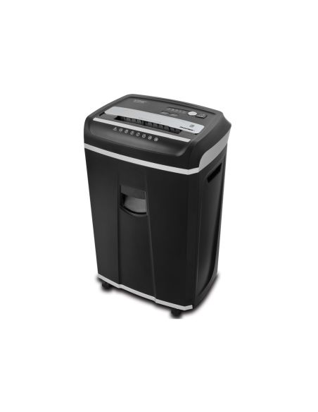 Destructora De Documentos Q-Connect Antiatascos Seguridad 4P Capacidad De Corte 20H Clips Grapas Tarjetas Y Cd 26L