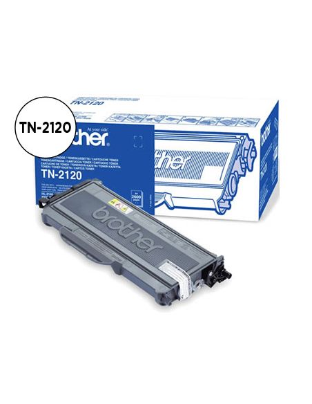 Toner Brother Tn-2120 Hl-2140 Hl-2150N Hl-2170W Dcp-7030/7045N Mfc-7320/7440N/7840W -2600Pag@5%-