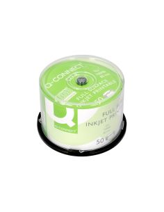 Cd-R Q-Connect Con Superficie 100% Imprimible Para Inkjet Capacidad 700Mb Duracion 80Minvelocidad 52X Bote De 50 Unid 2