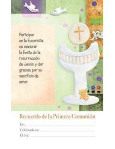 Lámina Recuerdo 1ª Comunión M-10 (M-2743-2019)