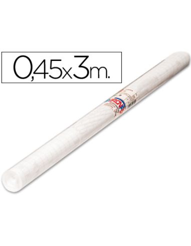 Rollo Adhesivo Aironfix Transparente Removible 69614 Rollo 0,45 X 3Mt