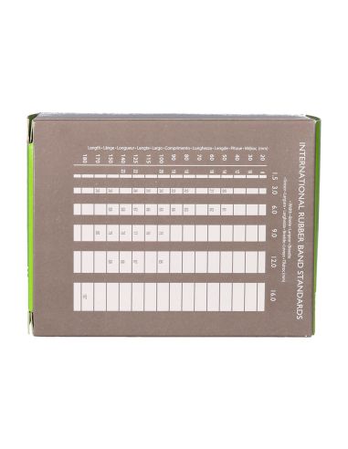 Gomillas Elasticas Q-Connect 100 Gr Numero 12 120 X 2 Mm