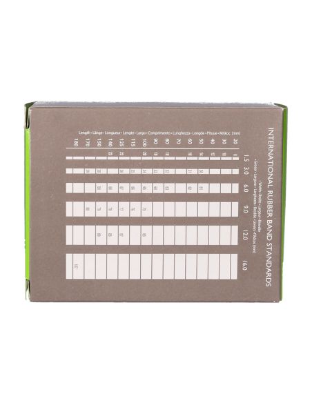 Gomillas Elasticas Q-Connect 100 Gr Numero 12 120 X 2 Mm