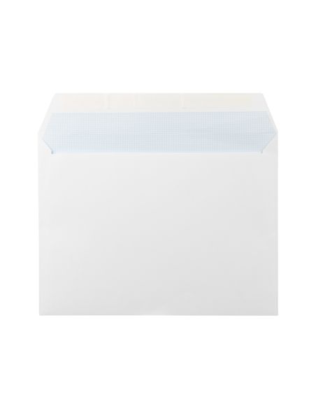 Sobre Liderpapel N.13 Blanco Cuarto Prolongado 190X250Mm Tira De Silicona Caja De 250 Unidades