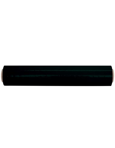 Film Extensible Q-Connect Manual Ancho 500 Mm Largo 145 Mt Espesor 23 Micras Negro