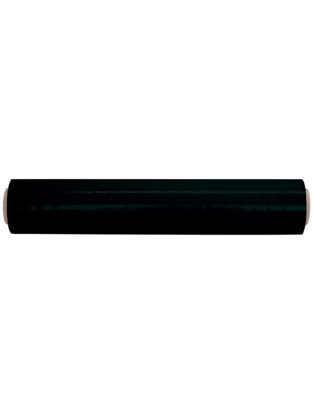 Film Extensible Q-Connect Manual Ancho 500 Mm Largo 145 Mt Espesor 23 Micras Negro