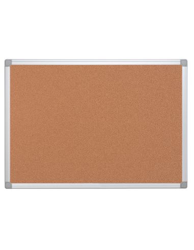 Pizarra Corcho Q-Connect Marco De Aluminio 90X60 Cm