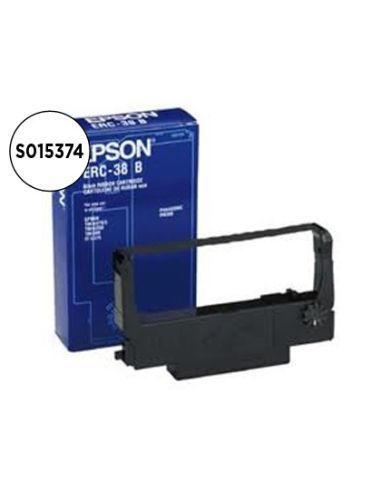 Cinta Impresora Epson Orig. Tm-300/Tm-U200/Tm-U210/Tm-375 Erc-38B Negra