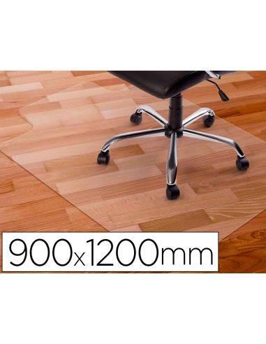 Alfombrilla Para Suelo Q-Connect Pvc Protectora De Suelos 900X1200 Mm Grosor 2 Mm