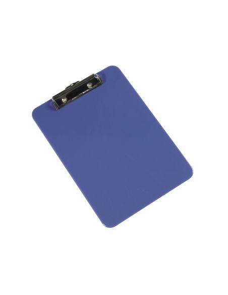 Portanotas Q-Connect Plastico Din A4 Azul 3 Mm