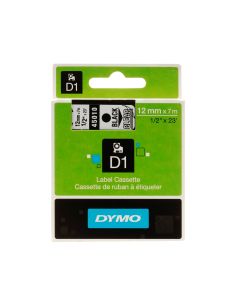 Cinta Dymo Negro Transparente 12Mm X7 Mt D1 2