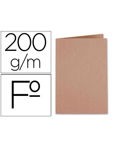 Subcarpeta Liderpapel Folio Kraft 200G/M2