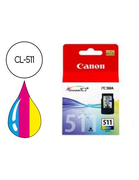 Ink-Jet Canon Cl-511 Color Pixma Mp240/260/480