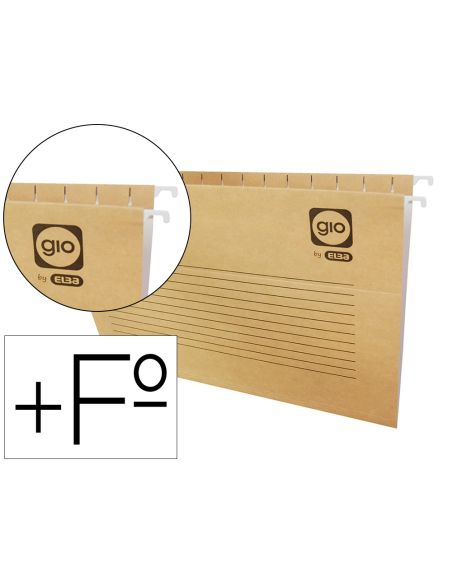 Carpeta Colgante Gio Folio Prolongado 43200 240X375 Mm