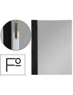 Carpeta Dossier Fastener Pvc Esselte Folio Negro