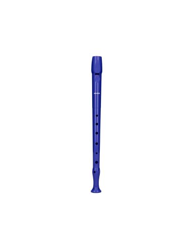 Flauta Hohner 9508 Color Azul Funda Verde Y Transparente