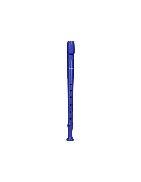 Flauta Hohner 9508 Color Azul Funda Verde Y Transparente
