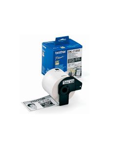 Etiqueta Adhesiva Brother Dk11202 -Tamaño 62X100 Mm Para Impresoras De Etiquetas Ql -300 Etiquetas- 2