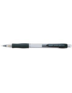 Portaminas Pilot Super Grip Negro 0,5 Mm Sujecion De Caucho 2