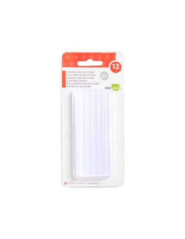 Barra Termofusible Liderpapel De 7 Mm De Diametro X 100 Mm De Alto Blister De 12 Unidades|Libreriasalesiana