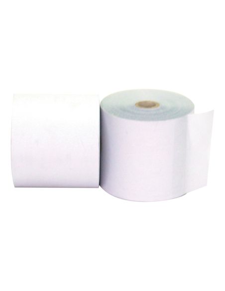 Rollo Sumadora Q-Connect Electro 75 Mm Ancho X 65 Mm Diametro Copiativo Con 2 Hojassin Bisfenol A