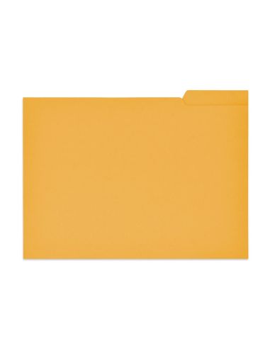 Subcarpeta Cartulina Gio Din A4 Pestaña Derecha 250 G/M2 Amarillo