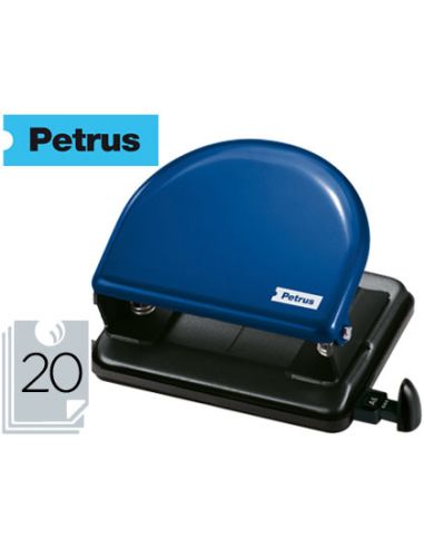 Taladrador Petrus 52 Azul Capacidad 20 Hojas