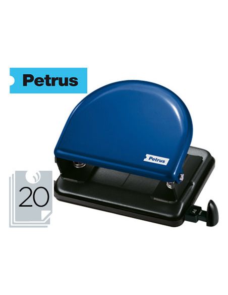 Taladrador Petrus 52 Azul Capacidad 20 Hojas