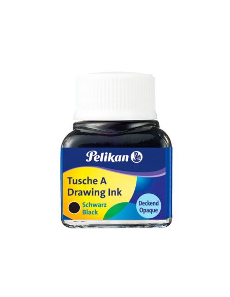 Tinta China Pelikan Negra Bote De 10 Ml