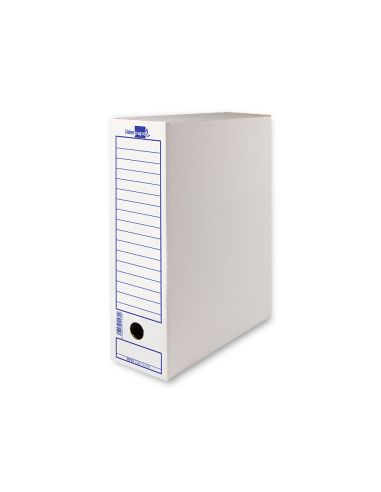 Caja Archivo Definitivo Liderpapel 106 Listados De Ordenador Carton Reciclado 325G/M2 Blanco 430X116X316 Mm