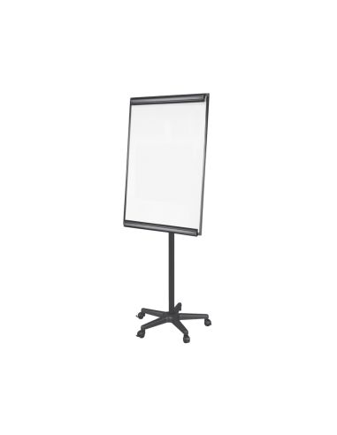 Pizarra Movil Q-Connect Con Ruedas Para Conferencias Tablero Lacado Blanco Apta Para Escritura Directa Y Bloc