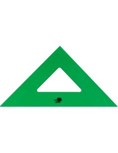 Escuadra Liderpapel 28 Cm Acrilico Verde 2