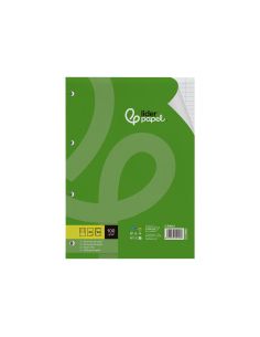 Recambio Liderpapel A4 100 Hojas 100Gr Horizontal Con Doble Margen 4 Taladros 2