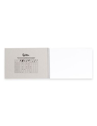 Bloc Dibujo Liderpapel Artistico Espiral 460X325Mm 20 Hojas 130Gr/M2 Sin Recuadro Perforado
