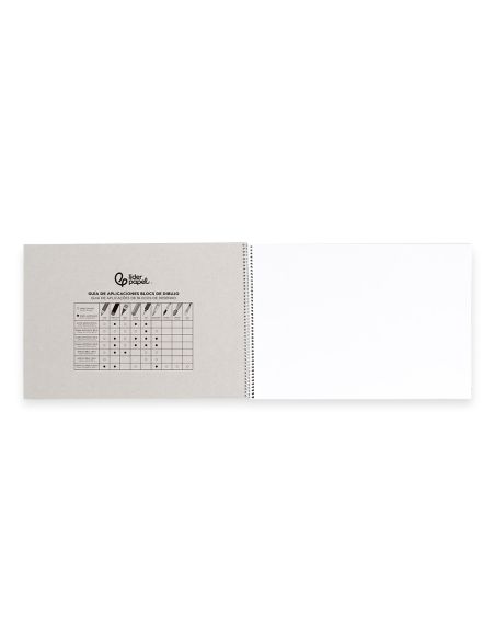 Bloc Dibujo Liderpapel Artistico Espiral 460X325Mm 20 Hojas 130Gr/M2 Sin Recuadro Perforado