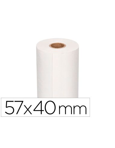 Rollo Sumadora Q-Connect Termico 57X40X11 Mm 58 Gr Sin Bisfenol A