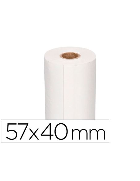 Rollo Sumadora Q-Connect Termico 57X40X11 Mm 58 Gr Sin Bisfenol A